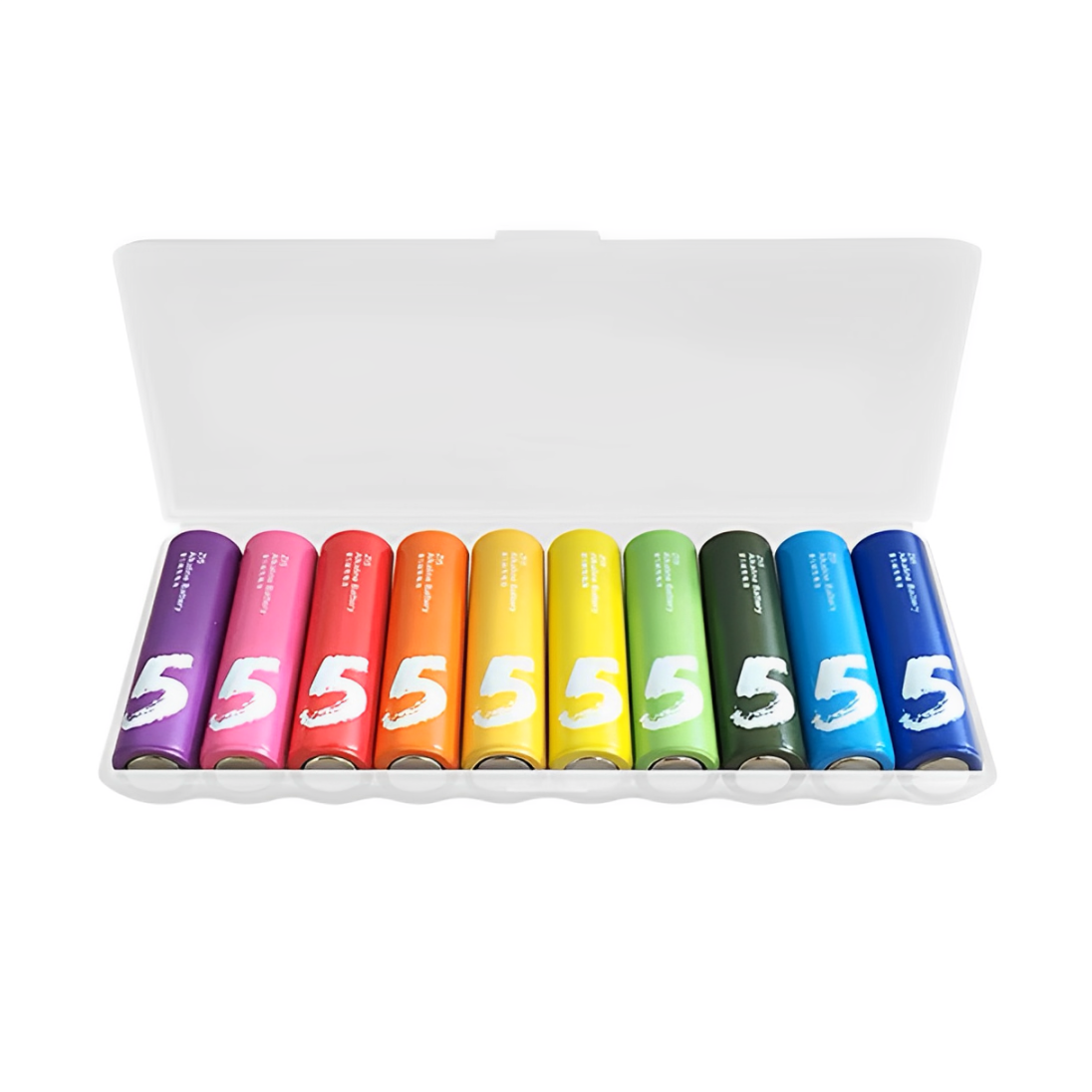 Батарейка ZMI ZI5 Alkaline Battery Rainbow AA NQD4000RT 10 шт. (000946) Батарейка ZMI ZI5 Alkaline Battery Rainbow AA NQD4000RT 10 шт. (000946)
