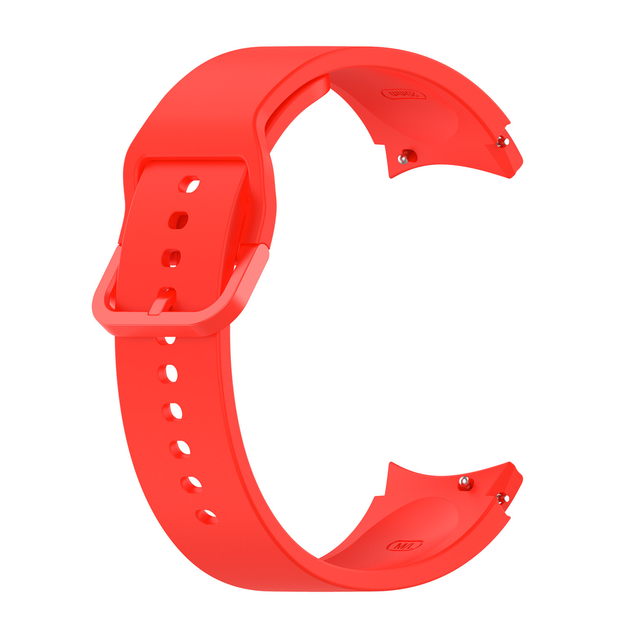 Ремешок CDK Silicone Sport Full Light Classic L для Samsung Watch6 R930/R935 40 мм Red (013601) - фото 1