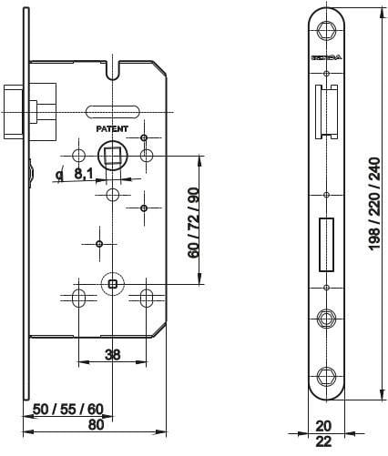 Замок Gerda ZW 100 WC (24788447) - фото 2 Замок Gerda ZW 100 WC (24788447) - фото 2