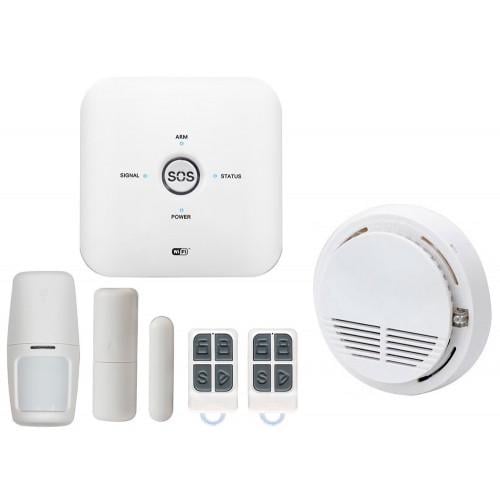 Комплект сигнализации CoVi Security GSM-200Kit Wi-Fi Tuya Smart + SM-01 (30423)