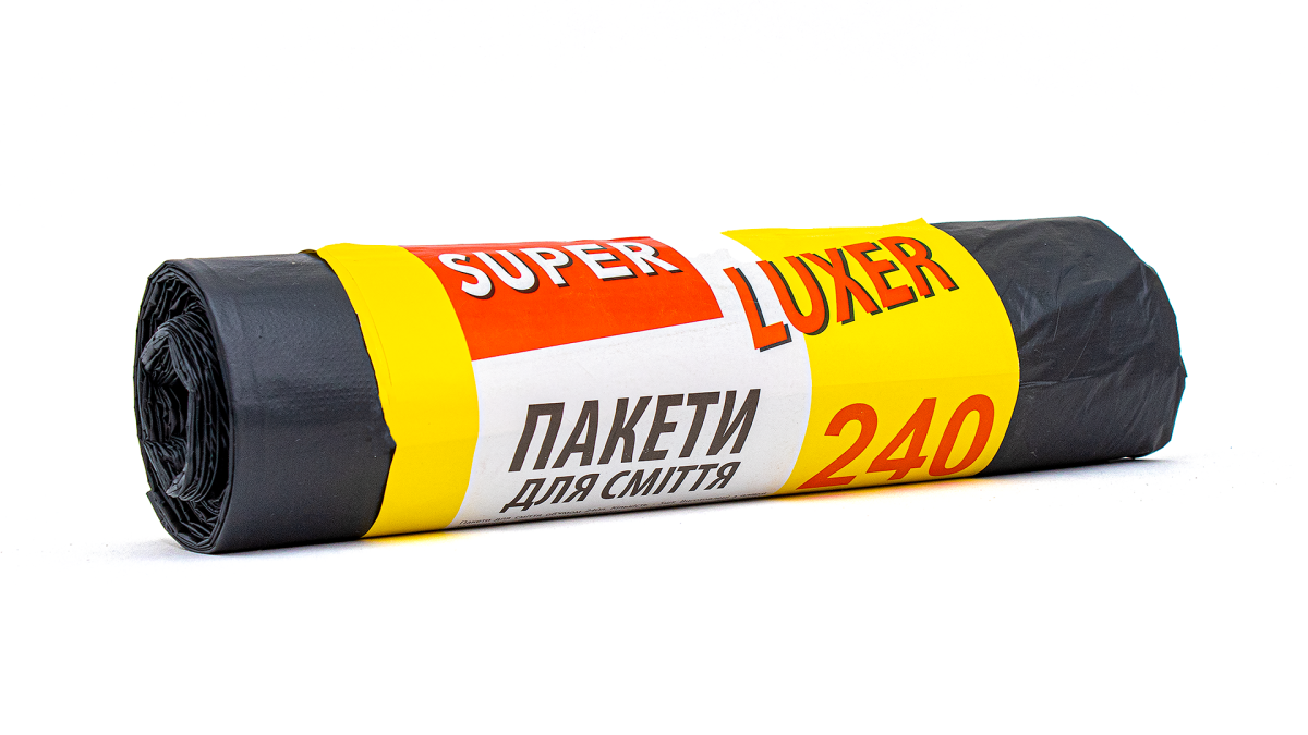 Пакеты для мусора ТМ Super LUXER 240 л/5 шт. (23281243)