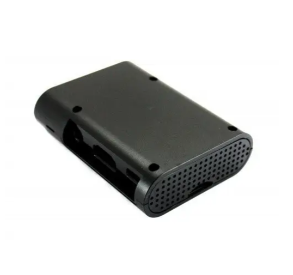 Корпус кейс для мини компьютера Raspberry Pi B+ 2 B 2B 3 B 3B Black (286395)