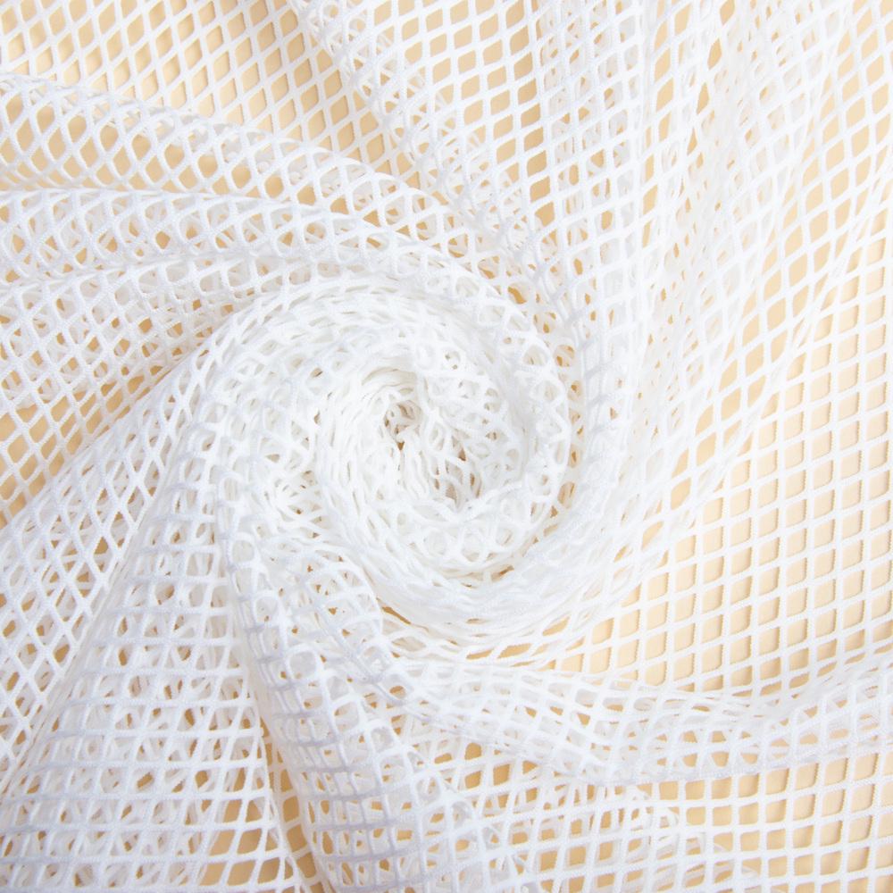 Ткань сетка Эльвина Молоко (24331)