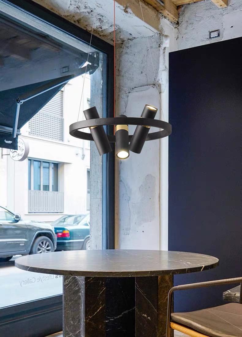 Люстра тросовая SPOOR LAMP 054044/3 bk