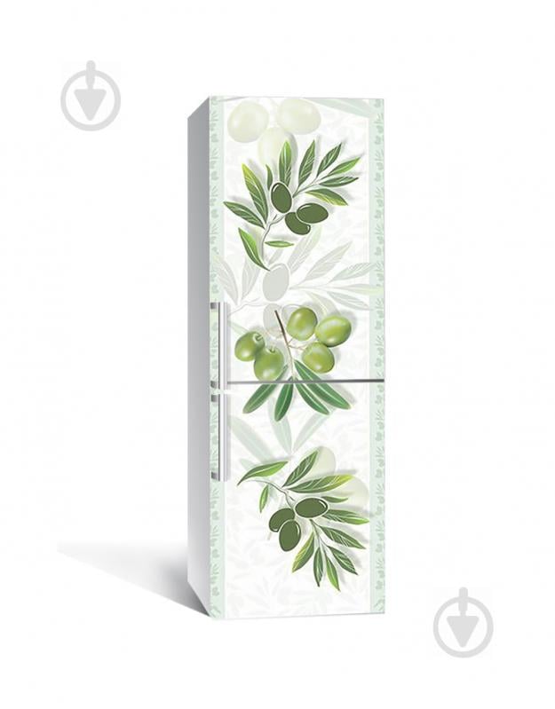 Наклейка на холодильник Zatarga «Греческий привет» 650х2000 мм виниловая 3Д наклейка декор на кухню Наклейка на холодильник Zatarga «Греческий привет» 650х2000 мм виниловая 3Д наклейка декор на кухню