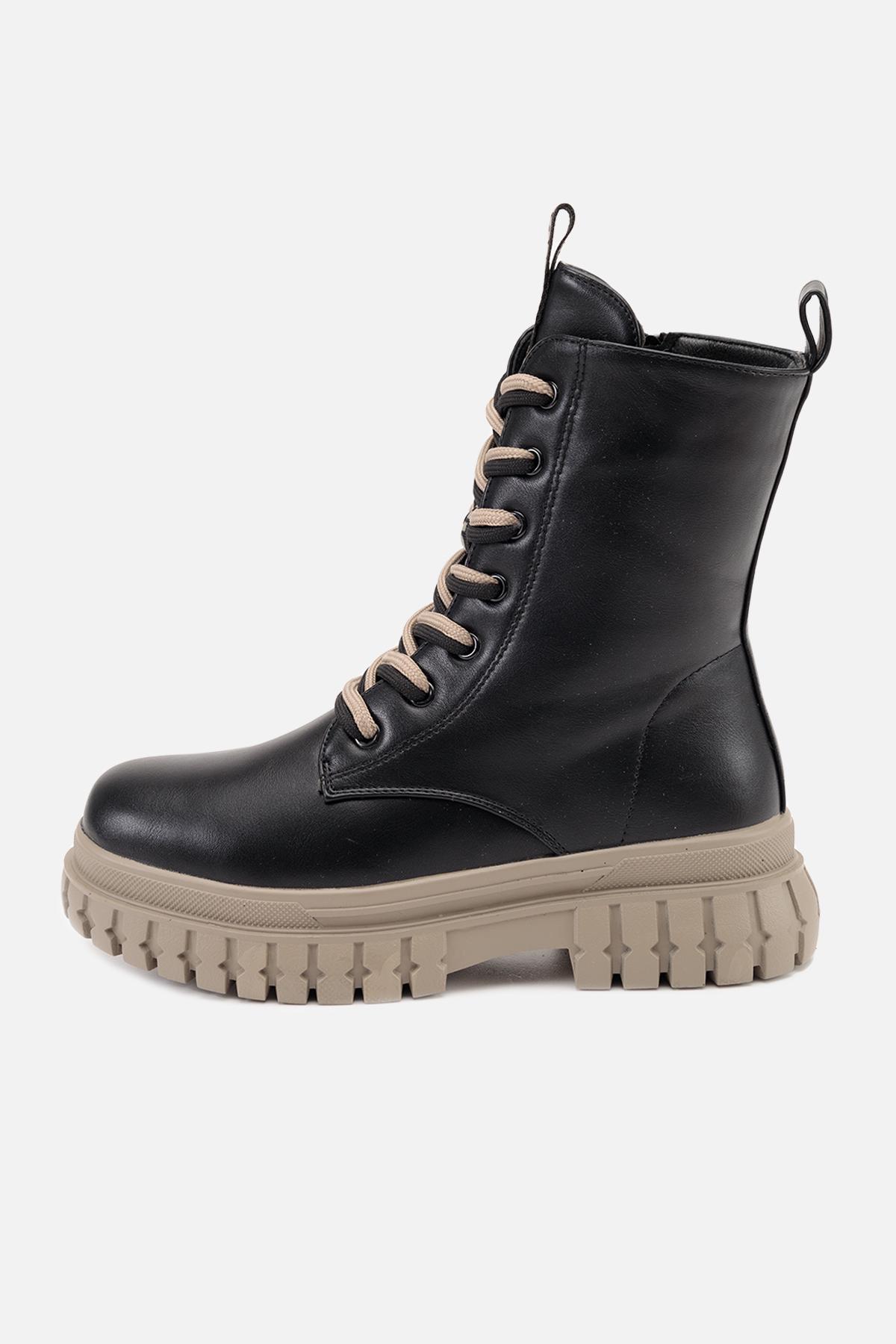 Ботинки детские зимние ЦБ-00264355 для девочки р. 38 Черный (29086112)