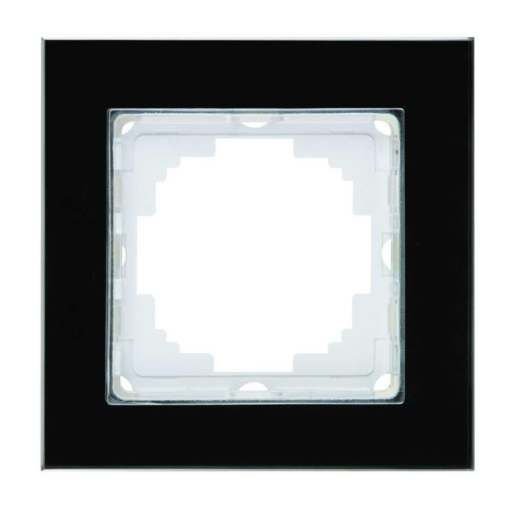 Рамка одномісна Nilson Alegra Чорне скло (25BL0091)