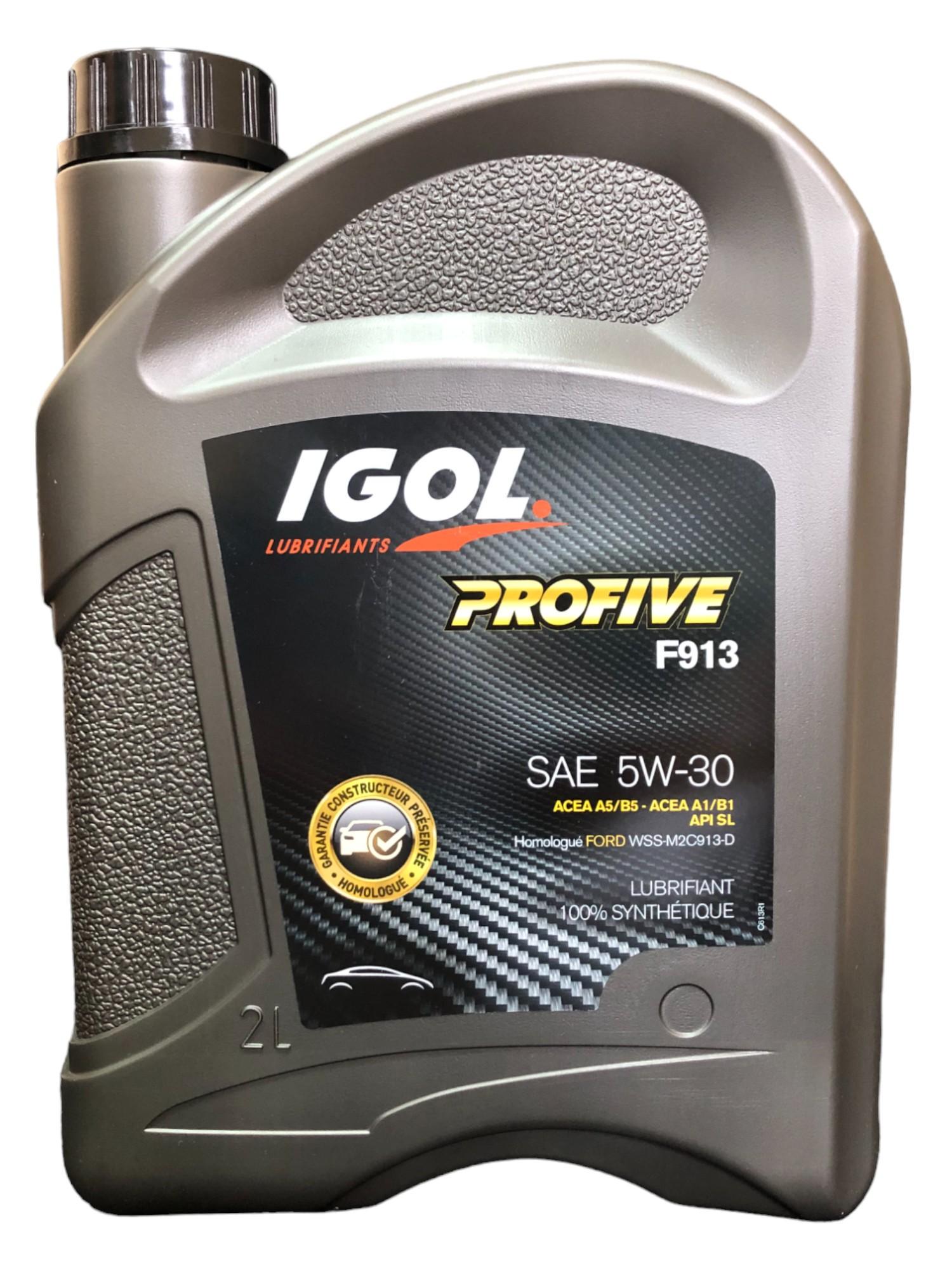 Моторное масло IGOL PROFIVE F 913 5W-30 2 л (18075807)