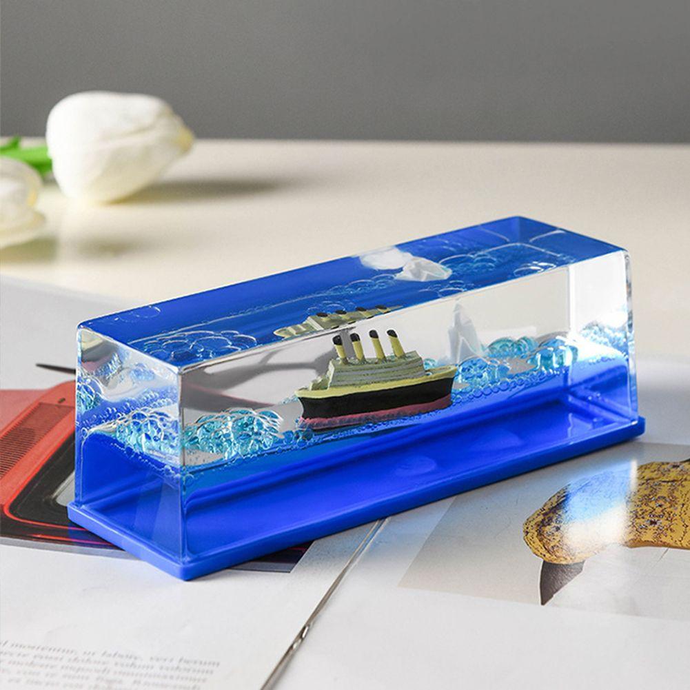 Игрушка в машину Кораблик Титаник в колбе (2375970810)