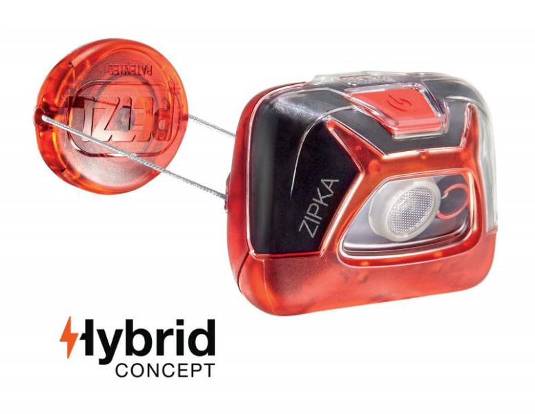Фонарь Petzl Zipka Красный (1052-E93ZMA)