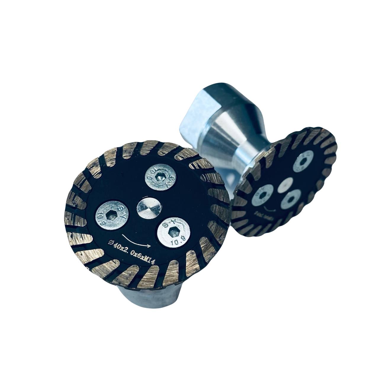 Диск отрезной алмазный с фланцем 40х2х6хМ14 (29560077) - фото 2