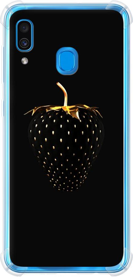 Чехол на Samsung Galaxy A30 2019 A305F Черная клубника (3585sp-1670-42517) Чехол на Samsung Galaxy A30 2019 A305F Черная клубника (3585sp-1670-42517)