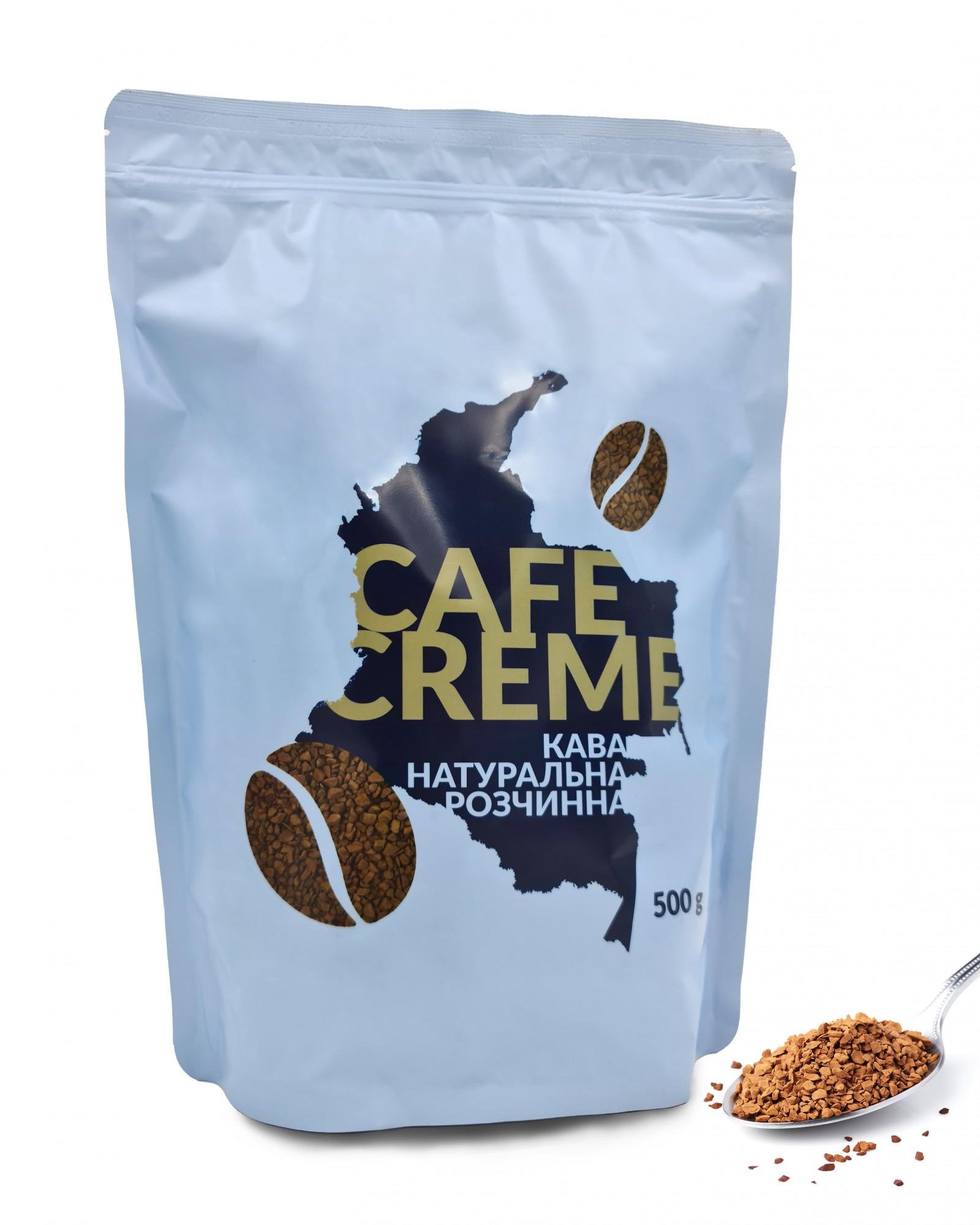 Кава Leadercoffee Cafe Creme розчинна сублімована 500 г (1425627013)