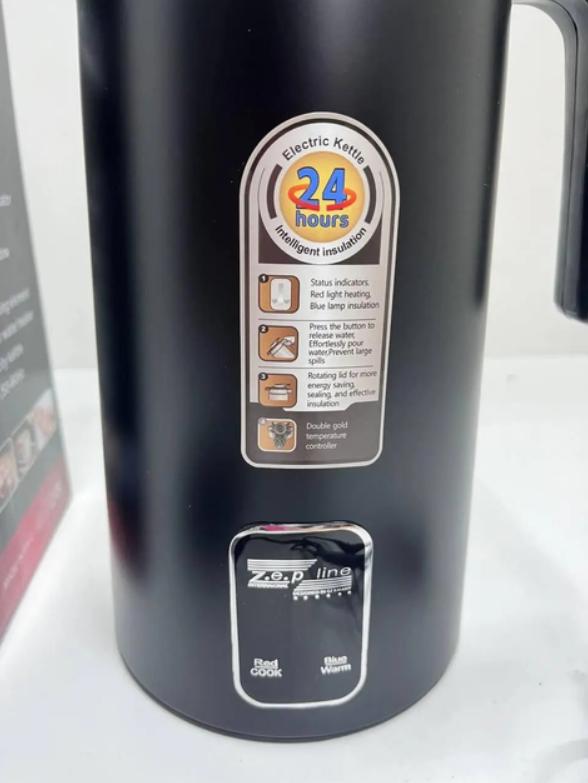 Термос с индикатором температуры ZepLine ZP-106 3 л 2200W Черный (19319792) - фото 3 Термос с индикатором температуры ZepLine ZP-106 3 л 2200W Черный (19319792) - фото 3