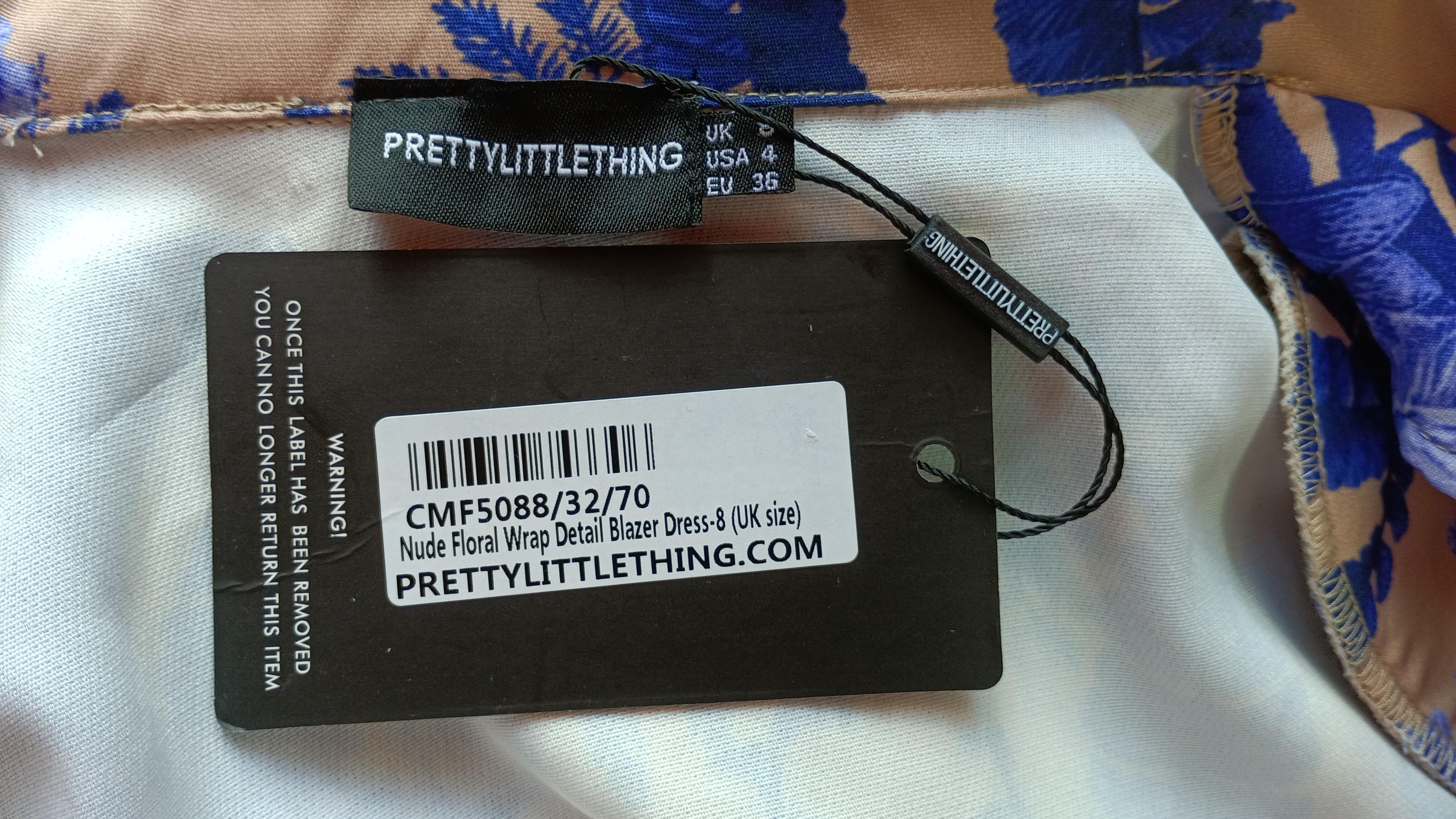 Сукня Pretty Little Thing з квітковим принтом S (18245884) - фото 3 Сукня Pretty Little Thing з квітковим принтом S (18245884) - фото 3