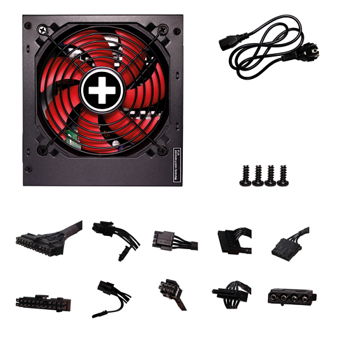 Блок питания Xilence XP450R10 Gaming series 450W 80 PLUS BRONZ Retail Box 120 мм (558752) - фото 2