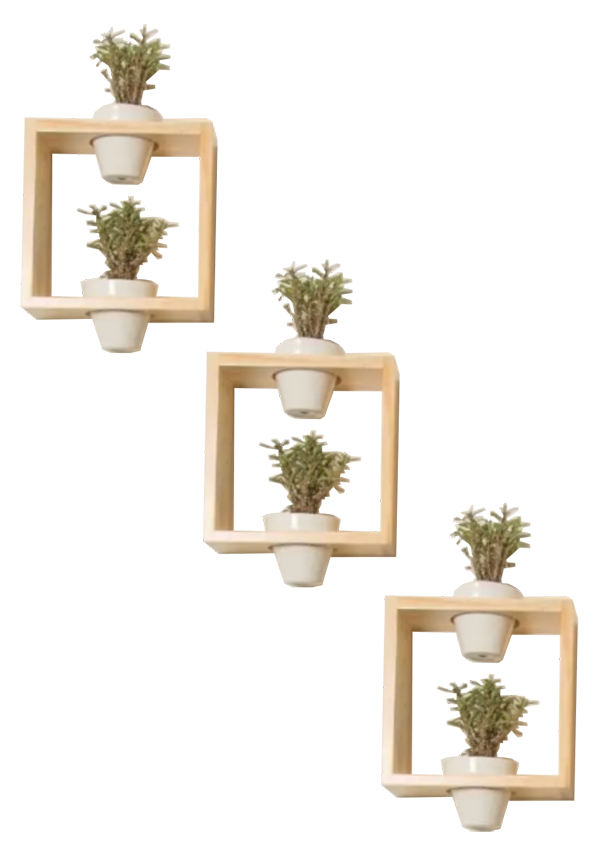 Полочка для цветов 24х24х20 см 3 шт. (22918353)