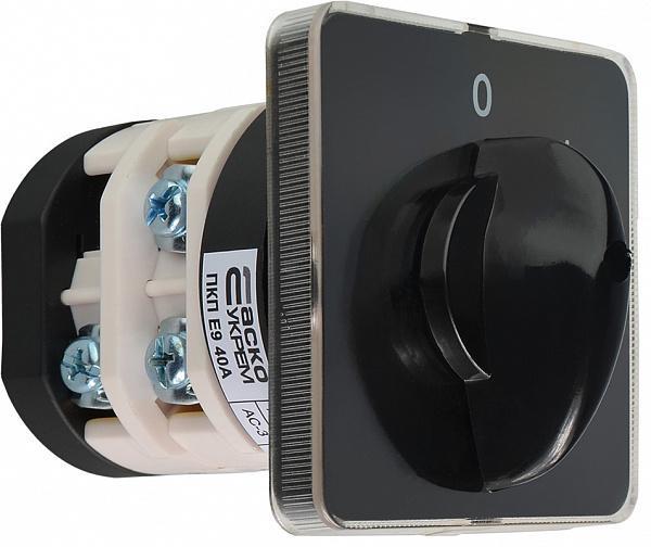 Переключатель пакетный АСКО-Укрем ПКП Е9 40А/2.823 0-1 3P 40A 400V (A0110010019)