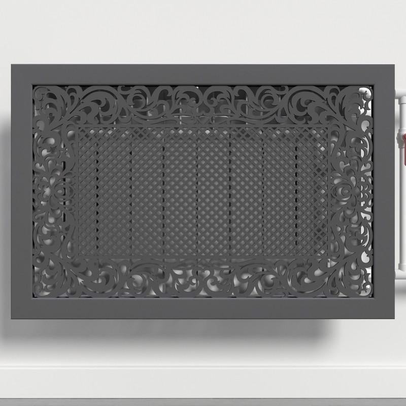 Решетка-экран на батарею SMARTWOOD 300 мм Графит (R21251106) Решетка-экран на батарею SMARTWOOD 300 мм Графит (R21251106)