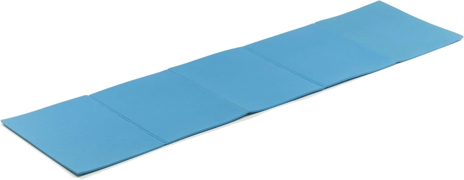 Килимок спортивний складаний Toorx Foldable 5-section 175х50х0,8 см Azzurro (MAT-175)