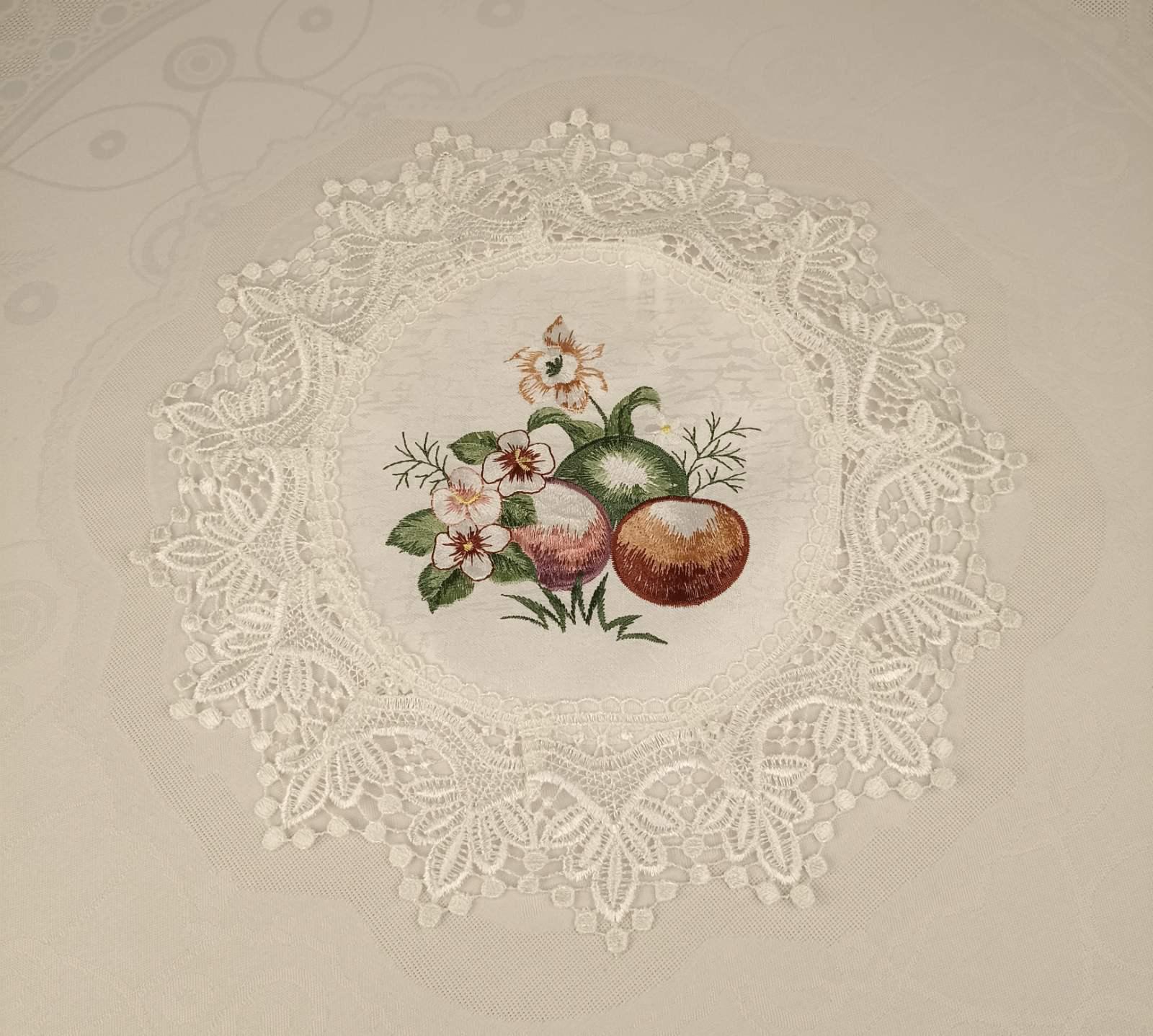 Салфетка пасхальная YM81355A-3 d 30 см (CN37781)