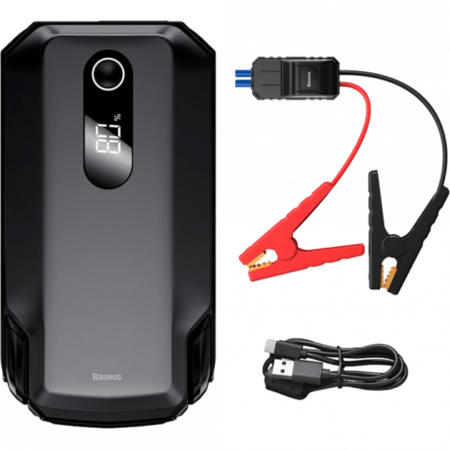 Пристрій Baseus Super Energy Max Car Jump Starter пуско-зарядний автомобільний 20000mAh Black (CGNL020001)