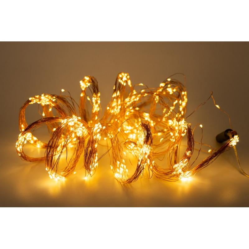 Гірлянда кінський хвіст каскад 3,5 м 700LED теплий білий IP44 (721213)