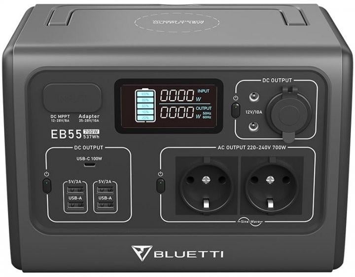 Станція зарядна портативна BLUETTI PowerOak EB55 Portable Power Station 700 W/537 Wh