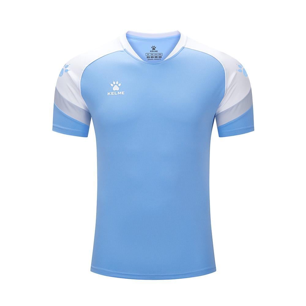 Футболка KELME BRAVO 7351TX1092.9476 S Голубой/Белый (2821043188)