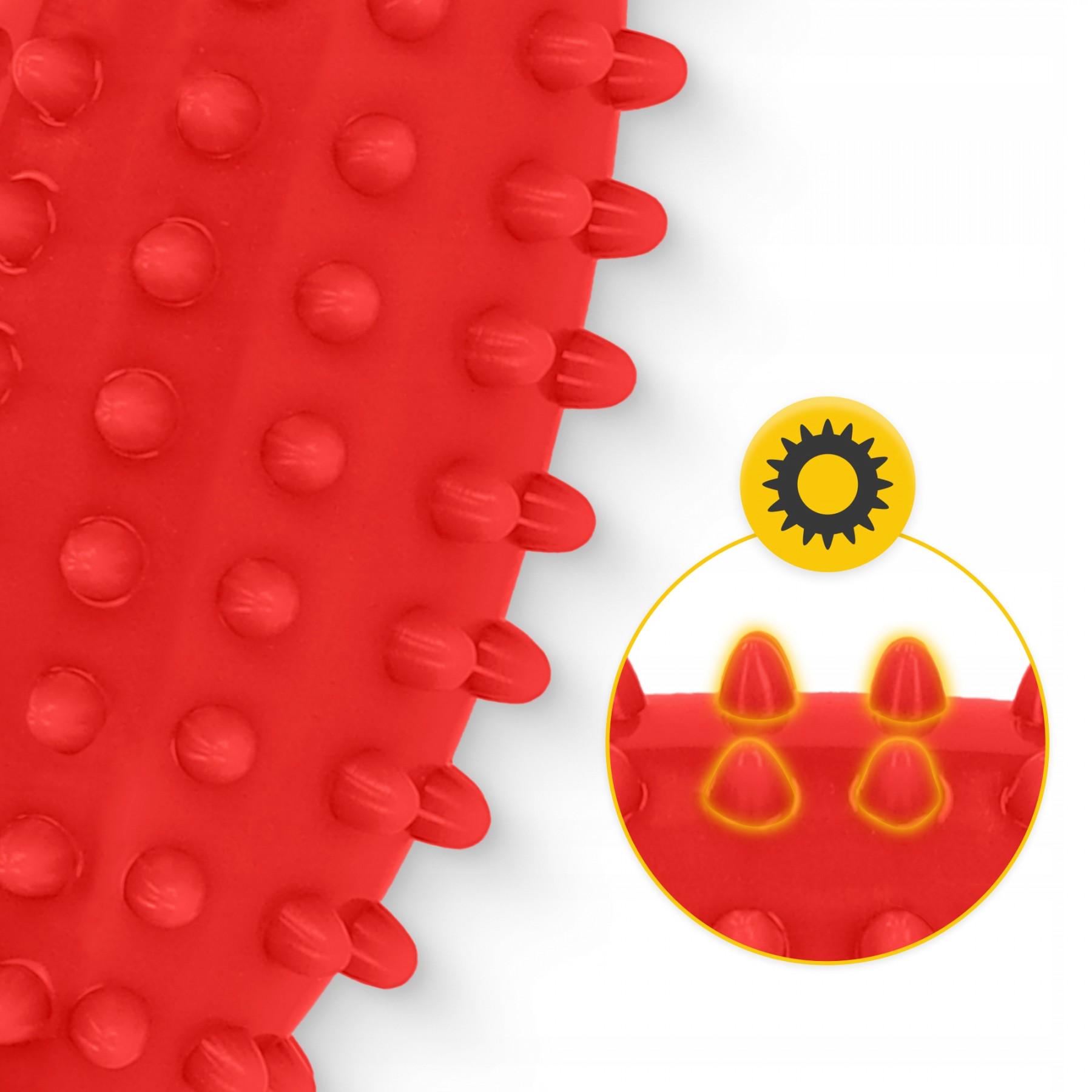 Массажный мяч огурец 4fizjo P-5905973400190 Spike Bean 11,5x5 см Red (51991) - фото 9