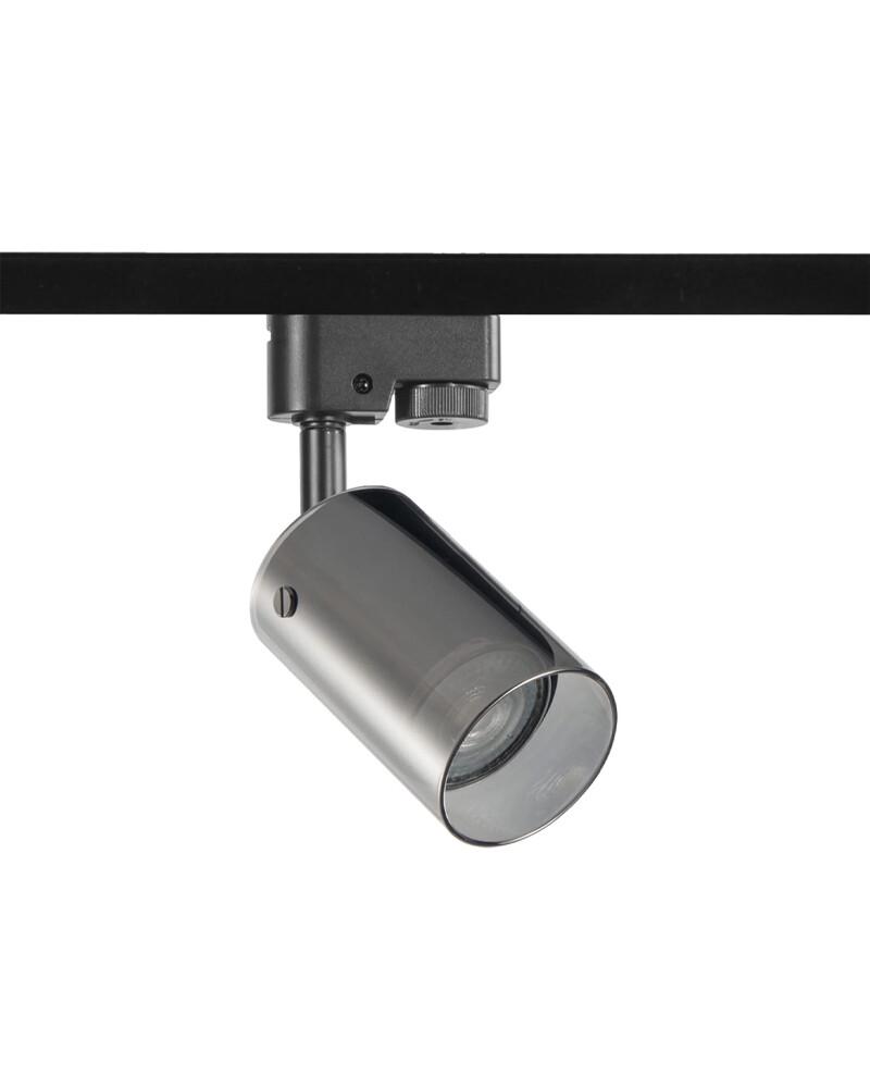 Светильник трековый Polux 328205 Smoky GU10 1x10W IP20 Черный (G328205) - фото 2 Светильник трековый Polux 328205 Smoky GU10 1x10W IP20 Черный (G328205) - фото 2
