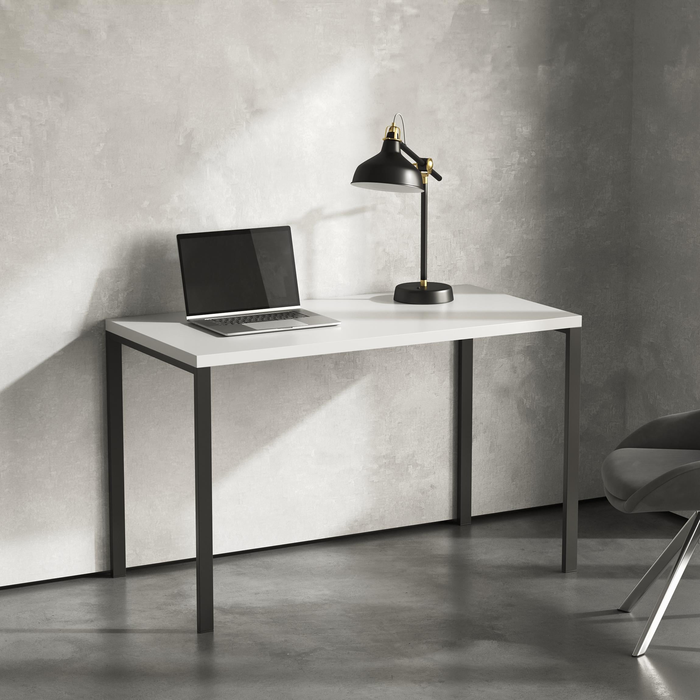 Стол письменный лофт Серия 3 1600х800х32 мм Белый