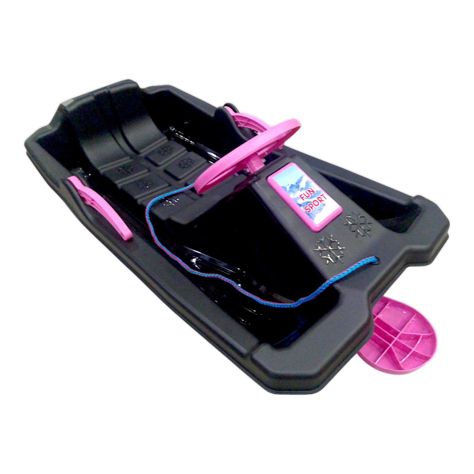 Санки з кермом Marmat Niko Чорний (15927) - фото 6 Санки з кермом Marmat Niko Чорний (15927) - фото 6