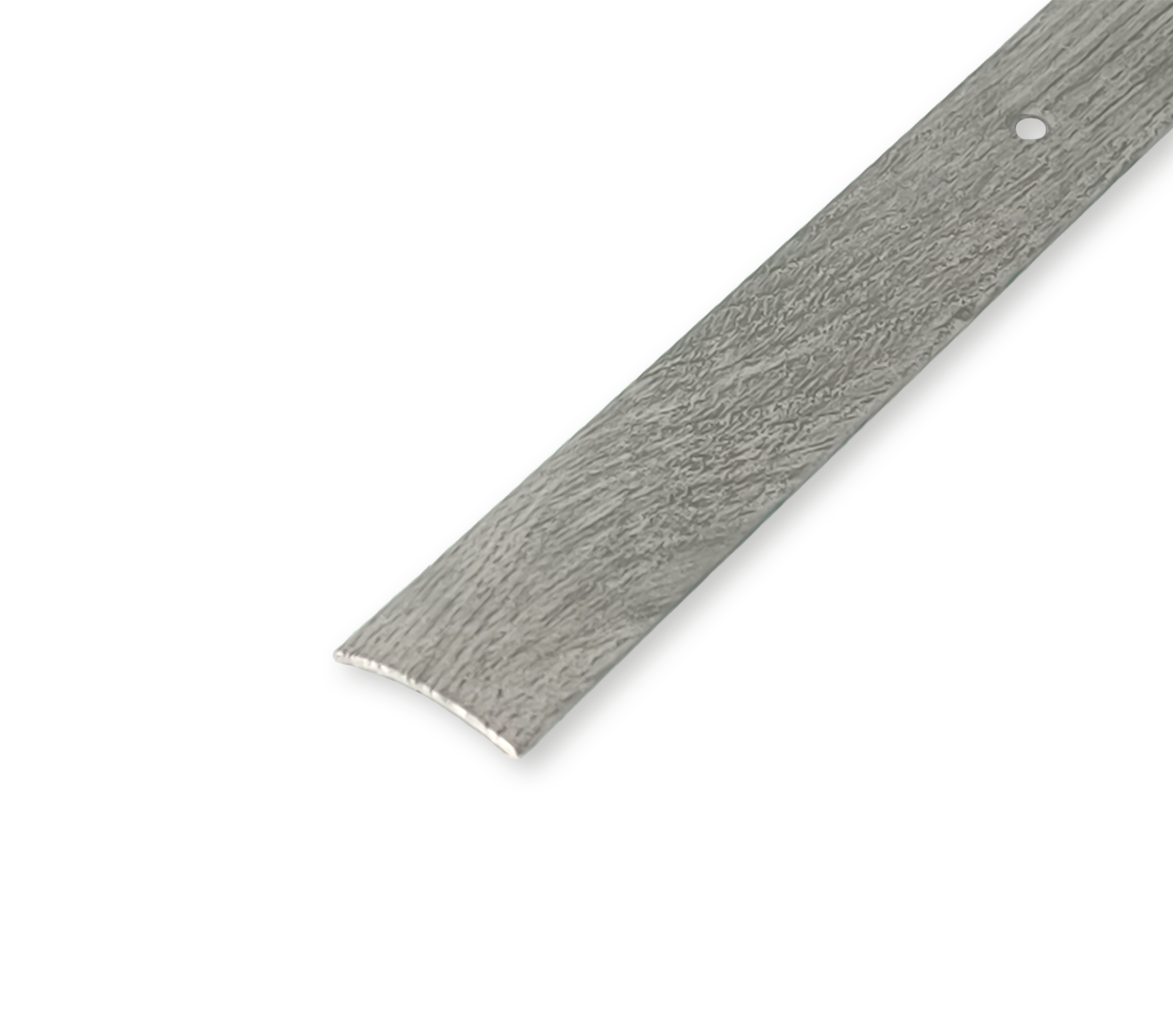 Порожек EURO CONCEPT алюминиевый гладкий БРП-002 декорированный 30x4 мм 2700 мм Дуб пепельный