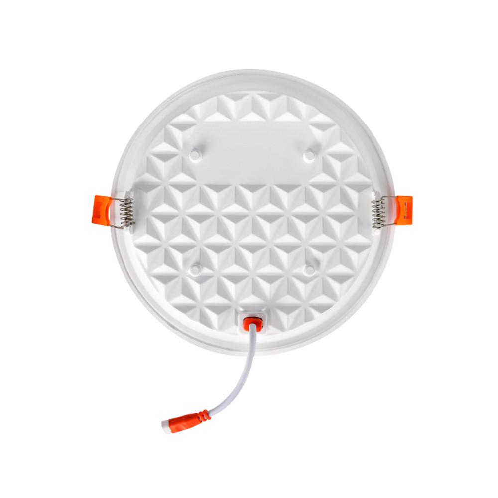 Точковий світлодіодний світильник HOROZ ELECTRIC круглий 36W 6400K Білий (VIOLET-36) - фото 2