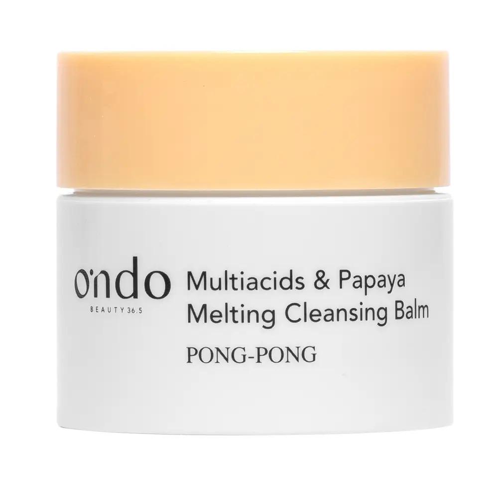 Бальзам для зняття макіяжу Ondo Beauty 36.5 Multi Acids & Papaya Melting Cleansing Balm 100 мл - фото 1