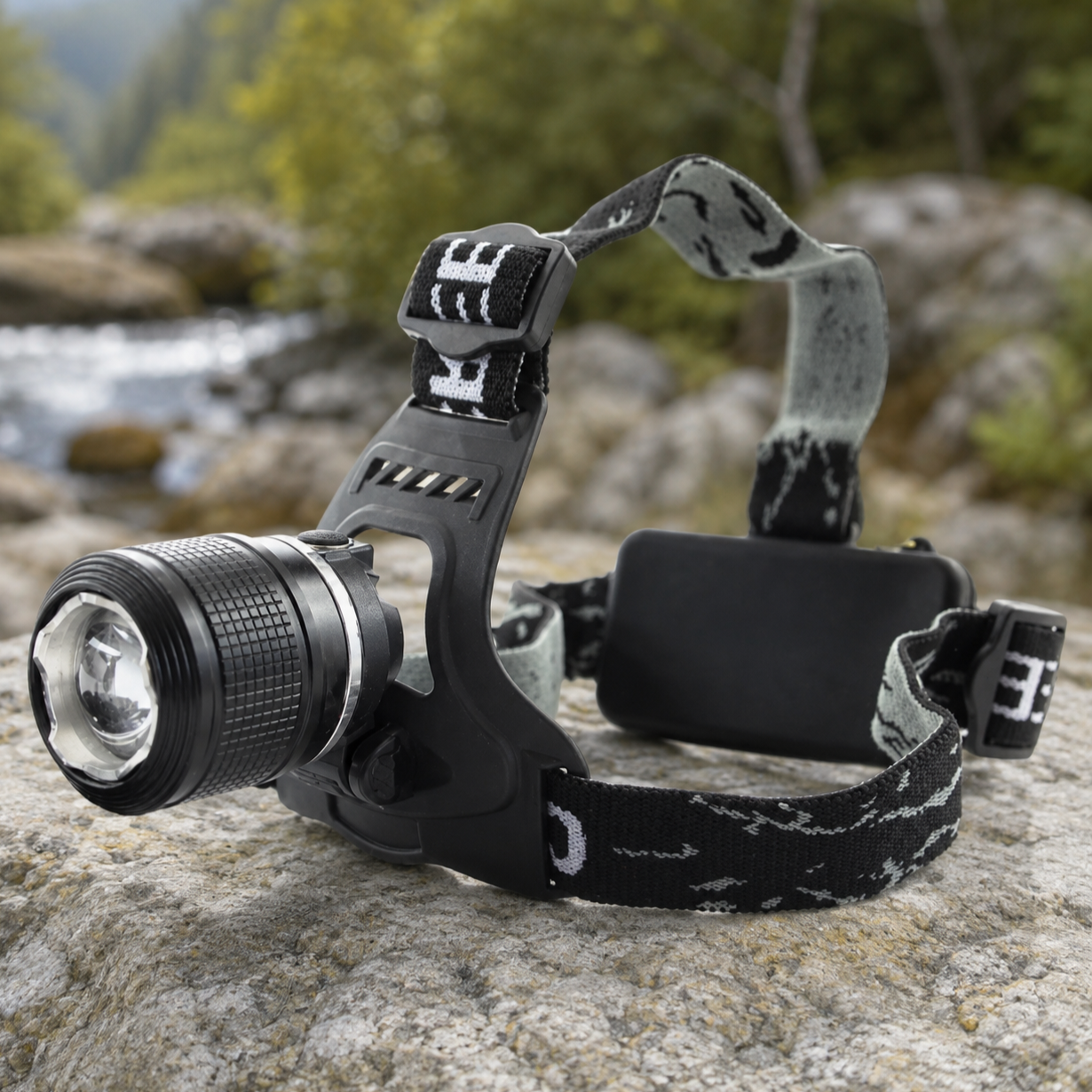 Фонарь налобный Bailong BL-2199-T6 LED T6 Черный
