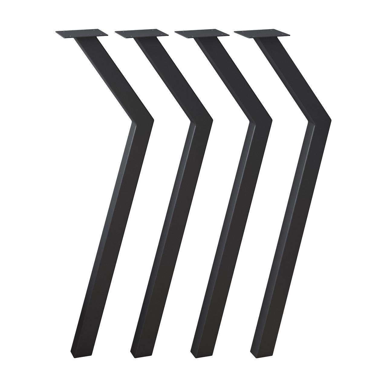 Комплект ножек для стола из металла Scandi 730 мм 4 шт. Черный (1117) - фото 6 Комплект ножек для стола из металла Scandi 730 мм 4 шт. Черный (1117) - фото 6