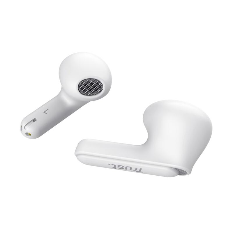 Наушники с кейсом Trust Yavi Earphones TWS Bluetooth Белый (25173_TRUST) - фото 2 Наушники с кейсом Trust Yavi Earphones TWS Bluetooth Белый (25173_TRUST) - фото 2