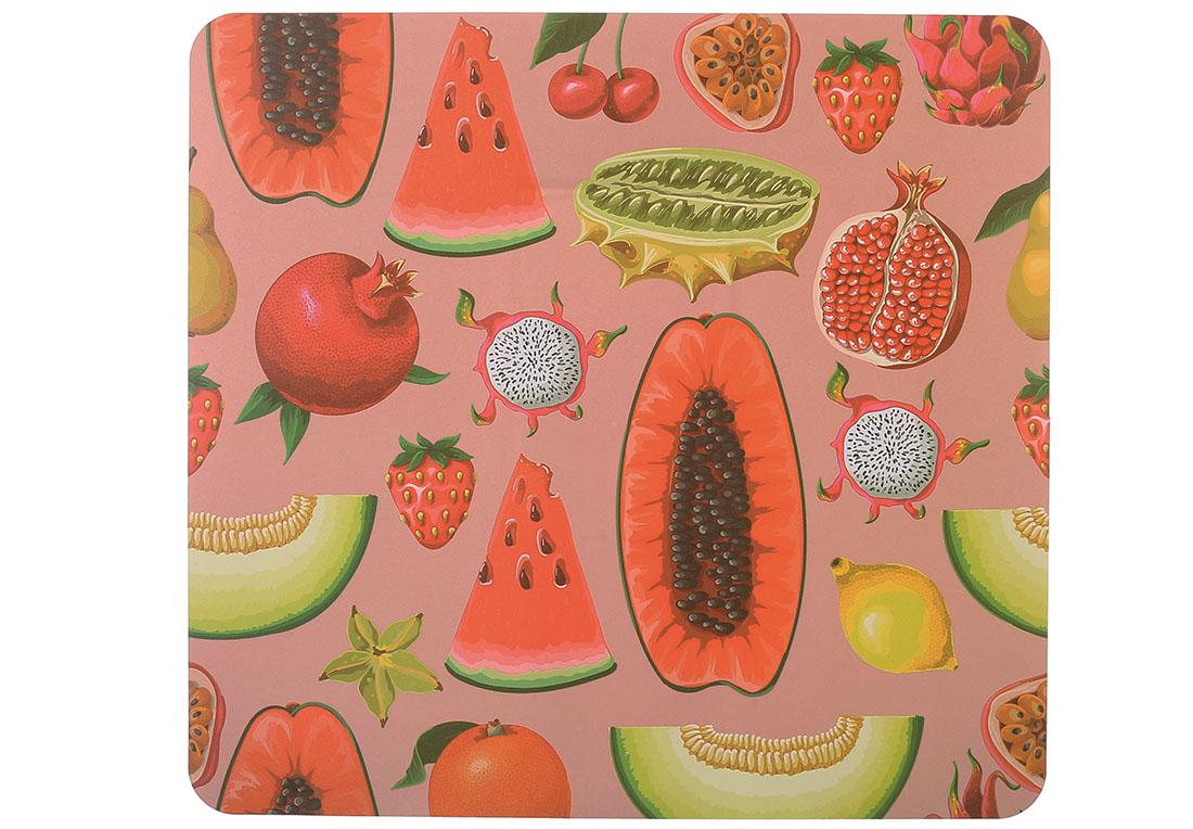 Набор салфеток сервировочных BonaDi Fruits 30х28 см 4 шт. (445-119)
