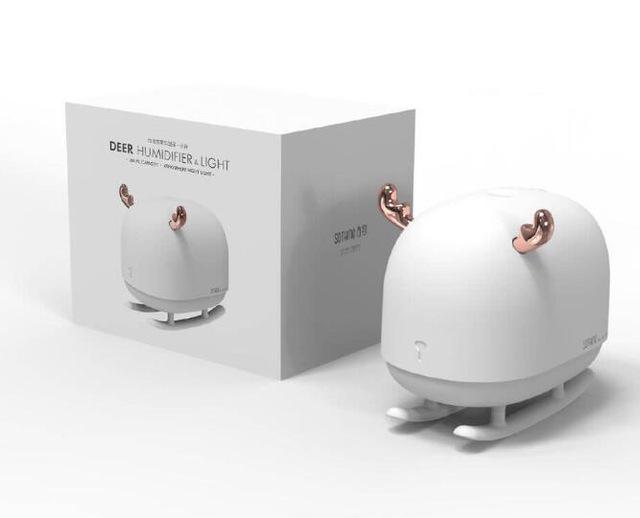 Зволожувач повітря нічник Sothing Deer Humidifier and Light (DSHJ-H-009) White - фото 2