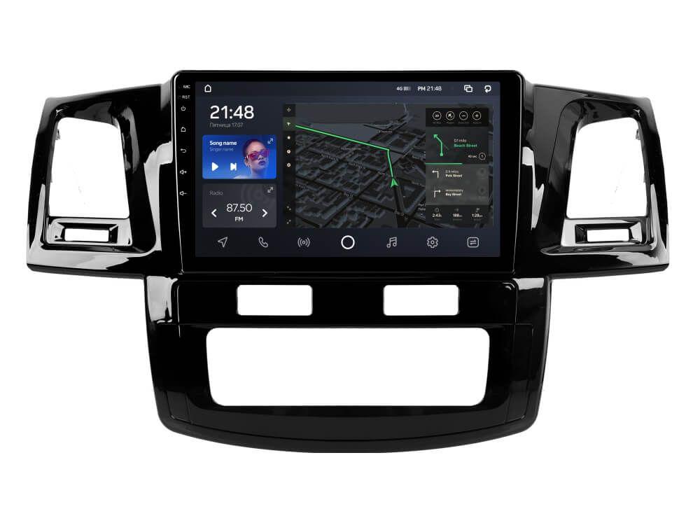 Штатна магнітола AMS T910 6+128 Gb Toyota Fortuner 1 AN50 AN60 HILUX Revo Vigo 2008-2014 (B)