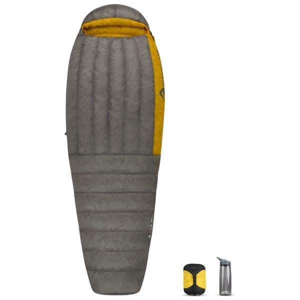 Кокон Sea to Summit Spark SpII 2019 Left Zip Dark Gray / Yellow, Regular (ASP2-R)