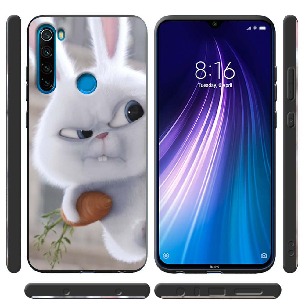 Чохол Boxface Xiaomi Redmi 7 Rabbit Snowball Чорний силікон (36506-up1116-36630) - фото 2 Чохол Boxface Xiaomi Redmi 7 Rabbit Snowball Чорний силікон (36506-up1116-36630) - фото 2