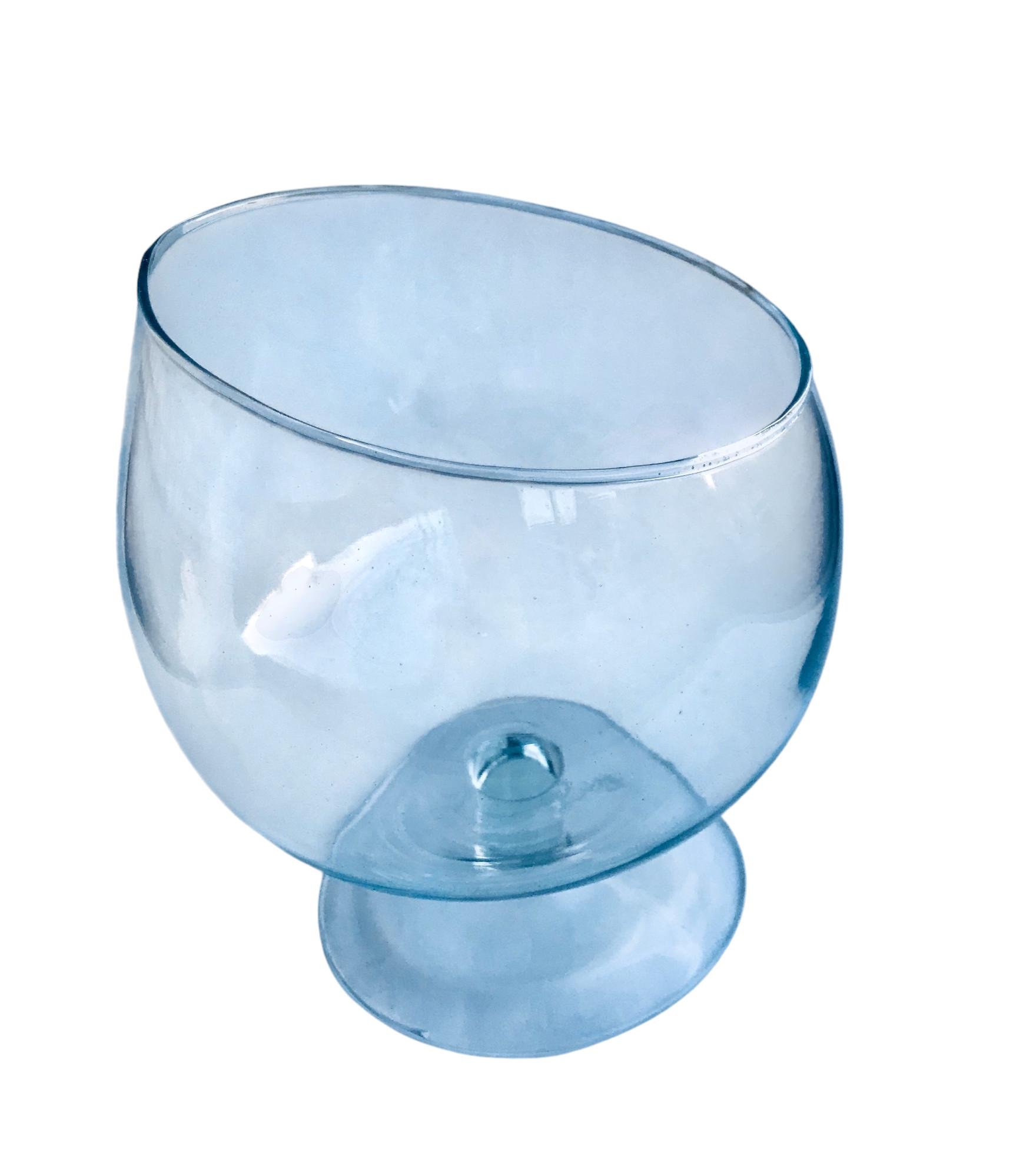 Ваза стекло в форме коньячницы со скошенным верхом 2 л - фото 6