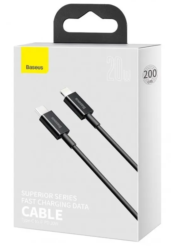 Кабель Baseus Superior Series Fast Charging Data Type-C to Type-C 100W 2 м Black - фото 2