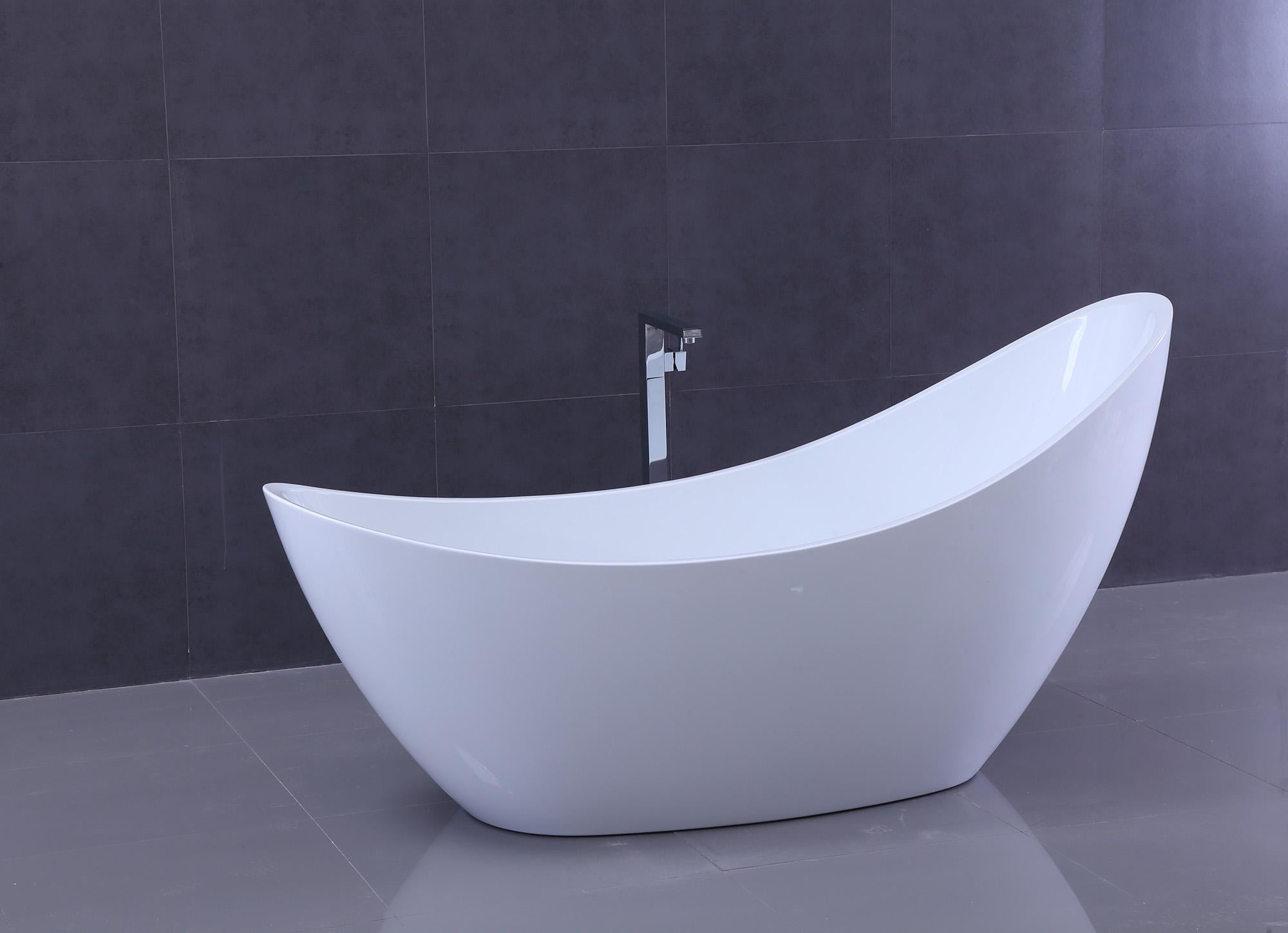 Ванна акриловая отдельностоящая Velms Mirana 186,5х78 см