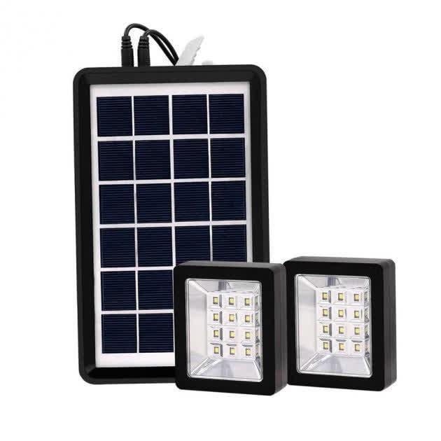 Прожектор LED EP-05 2 шт. с солнечной панелью 6V 3W (29095356) Прожектор LED EP-05 2 шт. с солнечной панелью 6V 3W (29095356)