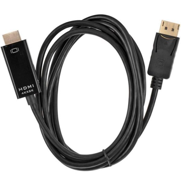 Кабель для передачи данных DisplayPort M-HDMI м 1,8 м Черный (604920)