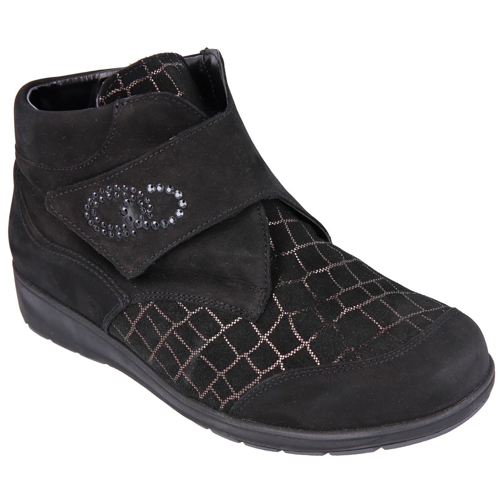 Ботинки женские Waldlaufer 92270145 р. 37 Черный (21314771)